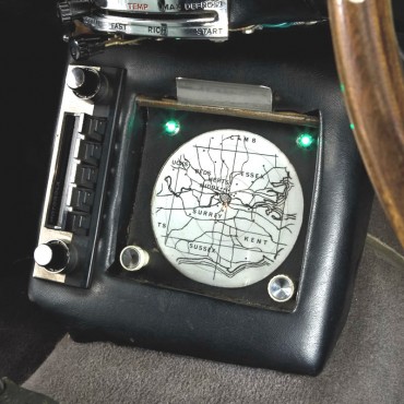 James Bond Aston Martin map
