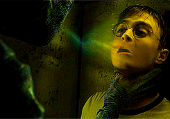 Harry Potter wordt belaagd door een dementor