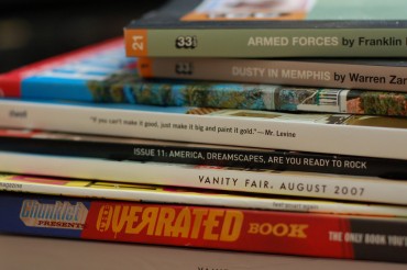 Reading Material - Elvissa on Flickr