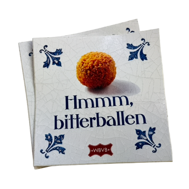 Sticker: "Hmmm, bitterballen"